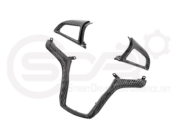 2012-2015 CHEVROLET CAMARO | FACTORY STYLE CARBON FIBER STEERING WHEEL BUTTON COVER  REPLACEMENT